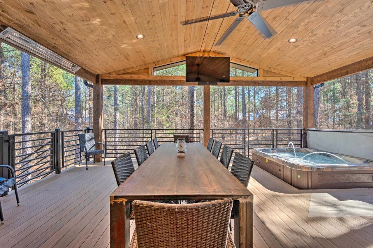 Broken Bow Lazy Dog Lodge With Hot Tub, Pool Table Exterior foto
