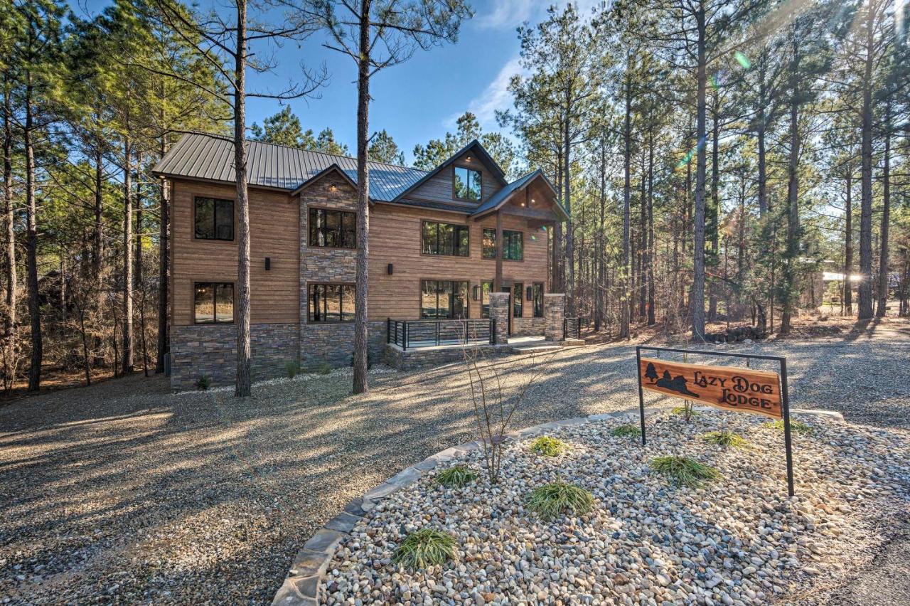 Broken Bow Lazy Dog Lodge With Hot Tub, Pool Table Exterior foto