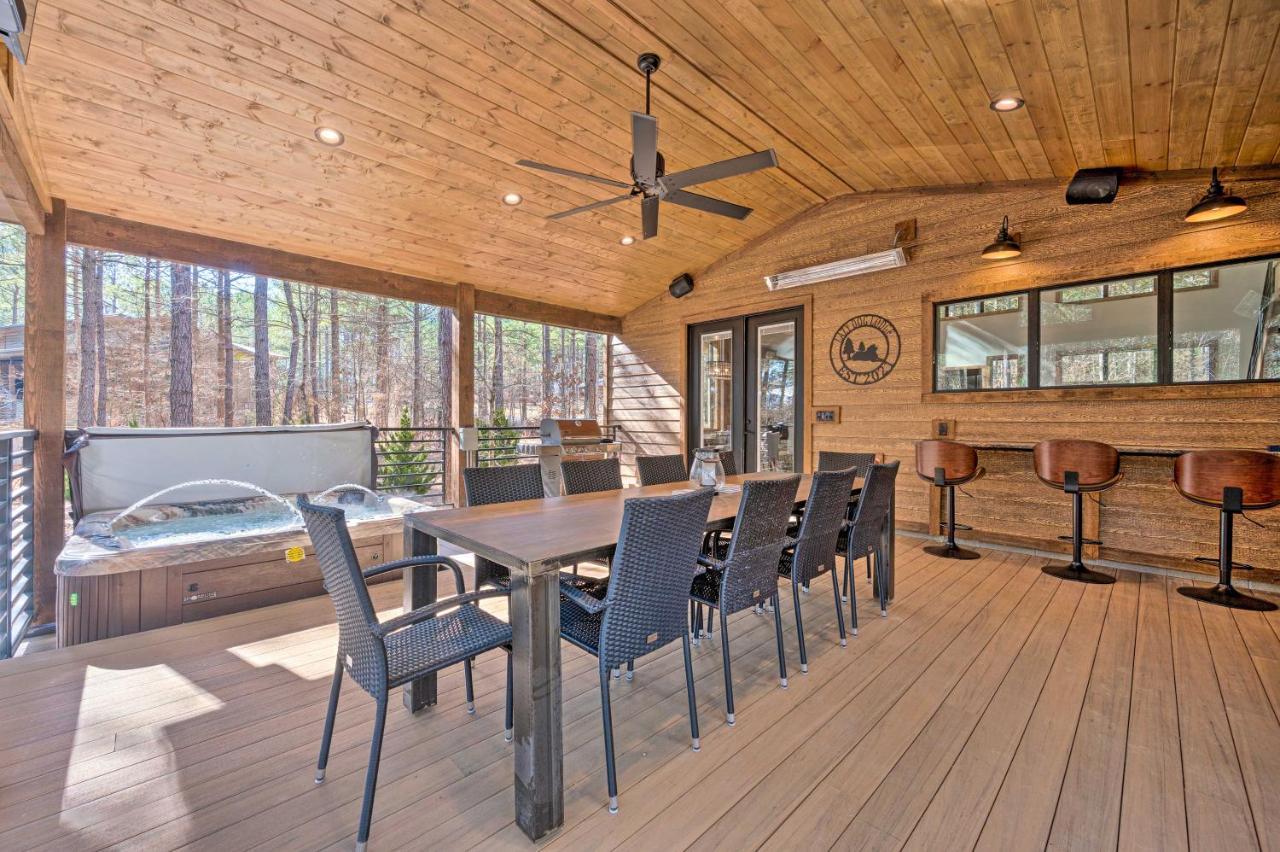 Broken Bow Lazy Dog Lodge With Hot Tub, Pool Table Exterior foto